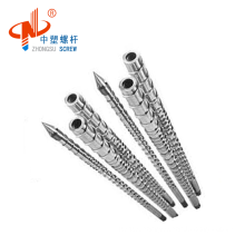 new design injection nitrided screw barrel for PP PE injection machine from Chinese supplier